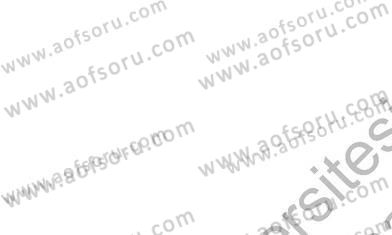 Konaklama İşletmelerinde Muhasebe Uygulamaları Dersi 2013 - 2014 Yılı (Vize) Ara Sınav Soruları 18. Soru