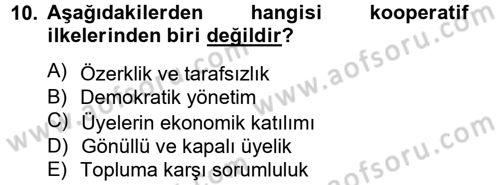 Şirketler Muhasebesi Dersi 2012 - 2013 Yılı (Final) Dönem Sonu Sınav Soruları 10. Soru