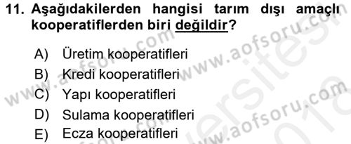 Şirketler Muhasebesi Dersi 2017 - 2018 Yılı (Final) Dönem Sonu Sınav Soruları 11. Soru