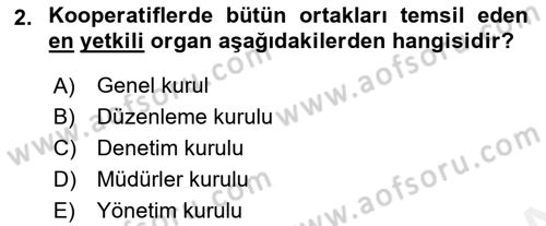 Şirketler Muhasebesi Dersi 2018 - 2019 Yılı (Final) Dönem Sonu Sınav Soruları 2. Soru