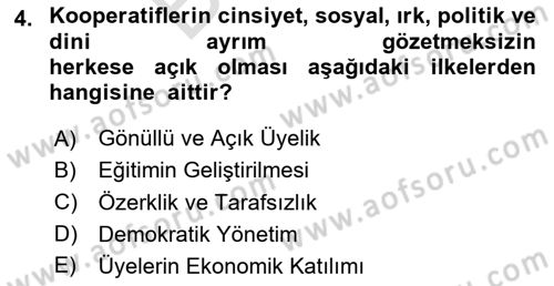 Şirketler Muhasebesi Dersi 2023 - 2024 Yılı (Final) Dönem Sonu Sınav Soruları 4. Soru