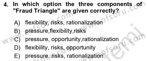 Accounting 1 Dersi 2022 - 2023 Yılı (Final) Dönem Sonu Sınav Soruları 4. Soru