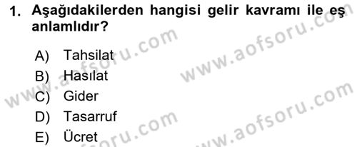 Havacılık İşletmelerinde Muhasebe Uygulamaları Dersi 2022 - 2023 Yılı Yaz Okulu Sınav Soruları 1. Soru