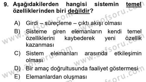 Havacılık İşletmelerinde Muhasebe Uygulamaları Dersi 2023 - 2024 Yılı Yaz Okulu Sınav Soruları 9. Soru