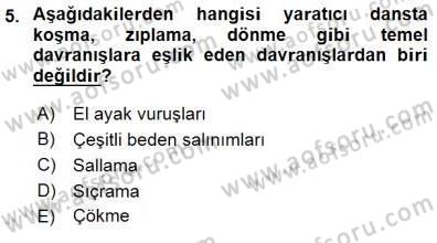 Okulöncesinde Müzik Eğitimi 1 Dersi 2015 - 2016 Yılı (Final) Dönem Sonu Sınav Soruları 5. Soru