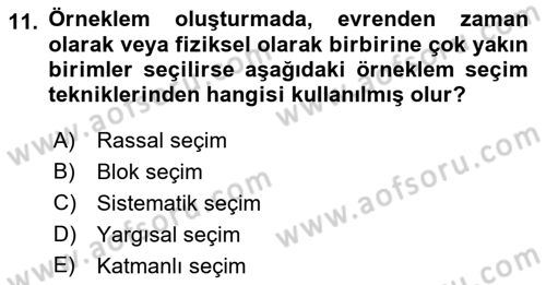 Muhasebe Denetimi Dersi 2018 - 2019 Yılı 3 Ders Sınav Soruları 11. Soru