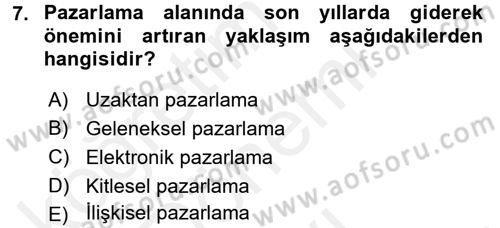 Muhasebe Yazılımları Dersi 2017 - 2018 Yılı (Final) Dönem Sonu Sınavı 7. Soru