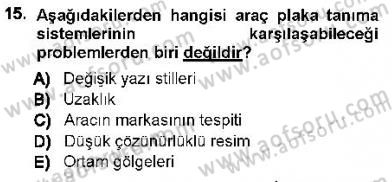 Güvenlik Sistemleri Dersi 2012 - 2013 Yılı (Vize) Ara Sınav Soruları 15. Soru