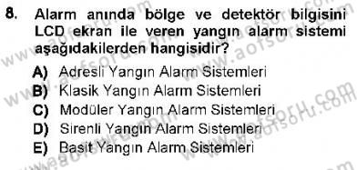 Güvenlik Sistemleri Dersi 2012 - 2013 Yılı (Vize) Ara Sınav Soruları 8. Soru
