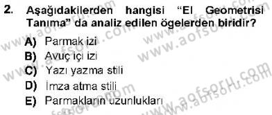 Güvenlik Sistemleri Dersi 2012 - 2013 Yılı (Final) Dönem Sonu Sınav Soruları 2. Soru