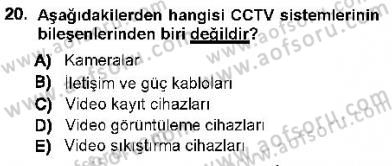Güvenlik Sistemleri Dersi 2012 - 2013 Yılı (Final) Dönem Sonu Sınav Soruları 20. Soru