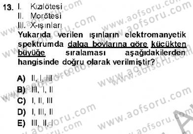 Güvenlik Sistemleri Dersi 2013 - 2014 Yılı (Vize) Ara Sınav Soruları 13. Soru