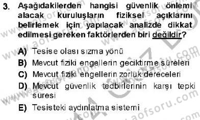 Güvenlik Sistemleri Dersi 2013 - 2014 Yılı (Final) Dönem Sonu Sınav Soruları 3. Soru