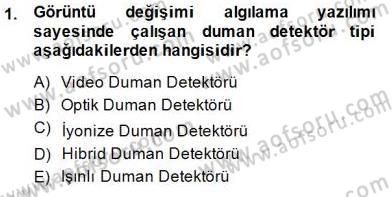 Güvenlik Sistemleri Dersi 2014 - 2015 Yılı (Vize) Ara Sınav Soruları 1. Soru