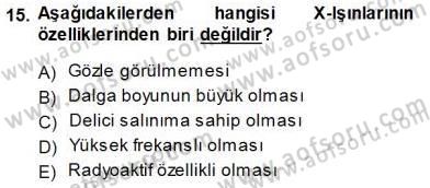 Güvenlik Sistemleri Dersi 2014 - 2015 Yılı (Vize) Ara Sınav Soruları 15. Soru