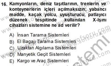 Güvenlik Sistemleri Dersi 2014 - 2015 Yılı (Vize) Ara Sınav Soruları 16. Soru