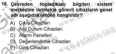 Güvenlik Sistemleri Dersi 2014 - 2015 Yılı (Vize) Ara Sınav Soruları 18. Soru