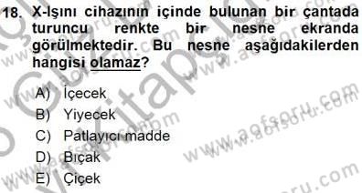 Güvenlik Sistemleri Dersi 2015 - 2016 Yılı (Vize) Ara Sınav Soruları 18. Soru