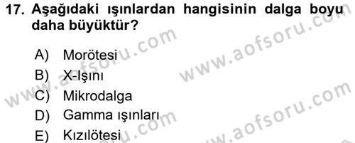 Güvenlik Sistemleri Dersi 2017 - 2018 Yılı (Vize) Ara Sınav Soruları 17. Soru