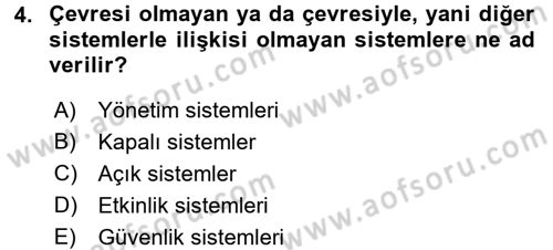 Güvenlik Sistemleri Dersi 2017 - 2018 Yılı (Vize) Ara Sınav Soruları 4. Soru