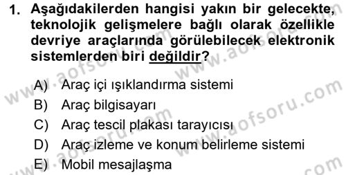 Olaylara Müdahale Esasları Dersi 2017 - 2018 Yılı (Vize) Ara Sınav Soruları 1. Soru