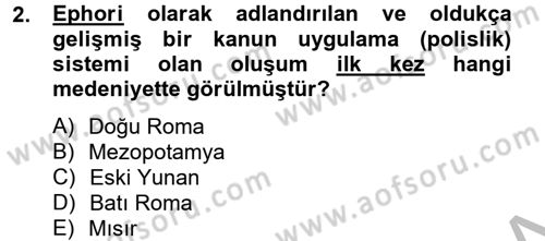 Özel Güvenlik Meslek Etiği Dersi 2012 - 2013 Yılı (Final) Dönem Sonu Sınav Soruları 2. Soru