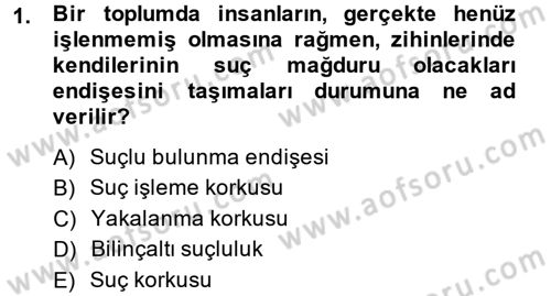 Özel Güvenlik Meslek Etiği Dersi 2014 - 2015 Yılı (Vize) Ara Sınav Soruları 1. Soru
