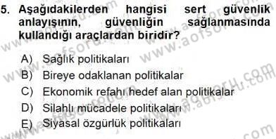 Suç Önleme Modelleri Dersi 2015 - 2016 Yılı (Final) Dönem Sonu Sınav Soruları 5. Soru