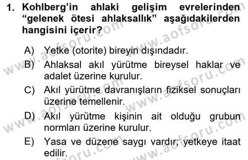 Suç Önleme Modelleri Dersi 2018 - 2019 Yılı 3 Ders Sınav Soruları 1. Soru