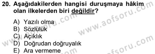 Temel Ceza Muhakemesi Hukuku Bilgisi Dersi 2012 - 2013 Yılı (Final) Dönem Sonu Sınav Soruları 20. Soru