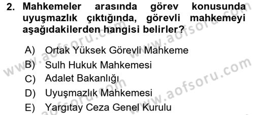 Temel Ceza Muhakemesi Hukuku Bilgisi Dersi 2016 - 2017 Yılı (Final) Dönem Sonu Sınav Soruları 2. Soru