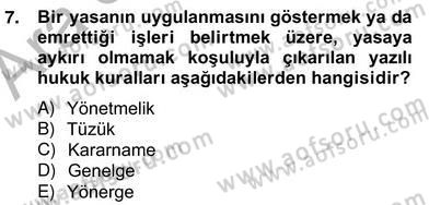 Okul, Aile Ve Çevre İş Birliği Dersi 2013 - 2014 Yılı (Vize) Ara Sınav Soruları 7. Soru