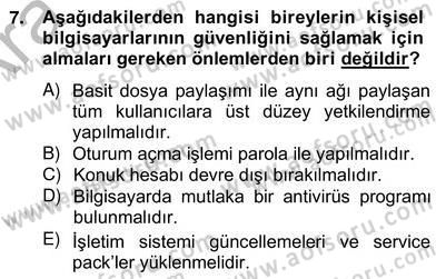 Okulöncesinde Demokrasi Eğitimi Ve Çocuk Hakları Dersi 2012 - 2013 Yılı (Vize) Ara Sınav Soruları 7. Soru