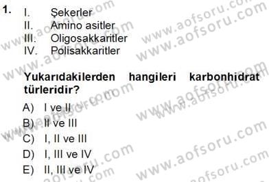 Anne Ve Çocuk Beslenmesi Dersi Ara Sınavı Deneme Sınav Soruları 1. Soru