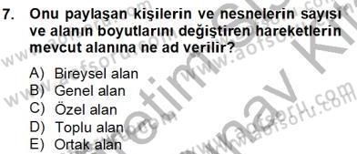 Okulöncesinde Beden Eğitimi Ve Oyun Öğretimi Dersi 2012 - 2013 Yılı (Final) Dönem Sonu Sınav Soruları 7. Soru