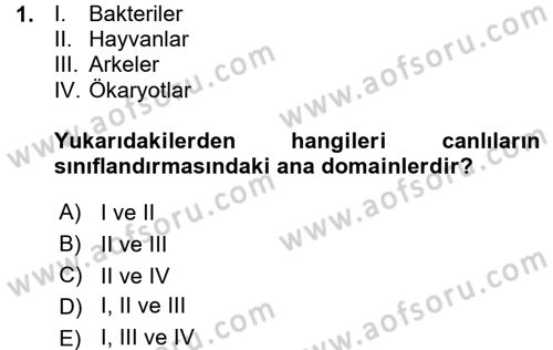 Okulöncesinde Fen Eğitimi Dersi 2015 - 2016 Yılı (Vize) Ara Sınavı 1. Soru