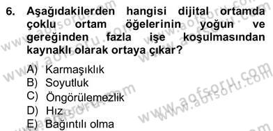 Okulöncesinde Materyal Geliştirme Dersi 2012 - 2013 Yılı (Vize) Ara Sınavı 6. Soru