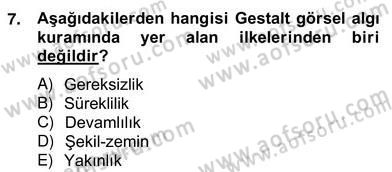 Okulöncesinde Materyal Geliştirme Dersi 2012 - 2013 Yılı (Vize) Ara Sınavı 7. Soru