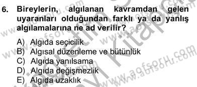 Okulöncesinde Materyal Geliştirme Dersi 2013 - 2014 Yılı (Vize) Ara Sınav Soruları 6. Soru