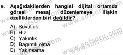 Okulöncesinde Materyal Geliştirme Dersi 2013 - 2014 Yılı (Vize) Ara Sınav Soruları 9. Soru
