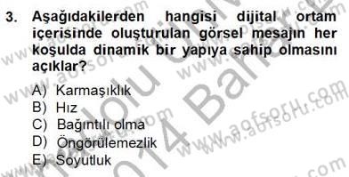 Okulöncesinde Materyal Geliştirme Dersi 2013 - 2014 Yılı (Final) Dönem Sonu Sınavı 3. Soru