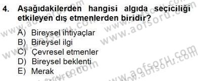 Okulöncesinde Materyal Geliştirme Dersi 2014 - 2015 Yılı (Final) Dönem Sonu Sınavı 4. Soru