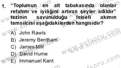 Okulöncesi Dönemde Değerler Eğitimi Dersi 2013 - 2014 Yılı (Final) Dönem Sonu Sınav Soruları 1. Soru