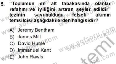Okulöncesi Dönemde Değerler Eğitimi Dersi 2014 - 2015 Yılı (Vize) Ara Sınav Soruları 5. Soru