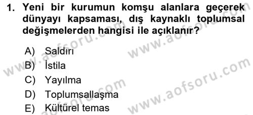 Eğitim Bilimine Giriş Dersi 2023 - 2024 Yılı (Vize) Ara Sınav Soruları 1. Soru