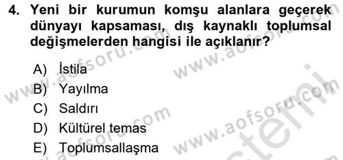 Eğitim Bilimine Giriş Dersi 2023 - 2024 Yılı Yaz Okulu Sınav Soruları 4. Soru