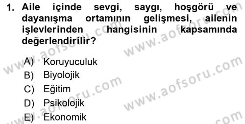 Eğitim Bilimine Giriş Dersi 2024 - 2025 Yılı (Final) Dönem Sonu Sınav Soruları 1. Soru