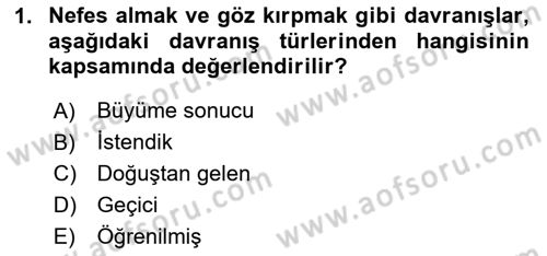 Eğitim Bilimine Giriş Dersi 2024 - 2025 Yılı Yaz Okulu Sınav Soruları 1. Soru