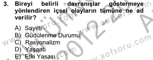 Özel Öğretim Yöntemleri 2 Dersi 2012 - 2013 Yılı (Vize) Ara Sınav Soruları 3. Soru
