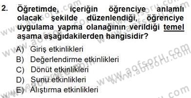 Okulöncesinde Öğretim Teknolojisi Ve Materyal Tasarımı Dersi 2012 - 2013 Yılı (Final) Dönem Sonu Sınav Soruları 2. Soru